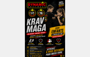 Reprise des cours enfants le mardi 1er septembre